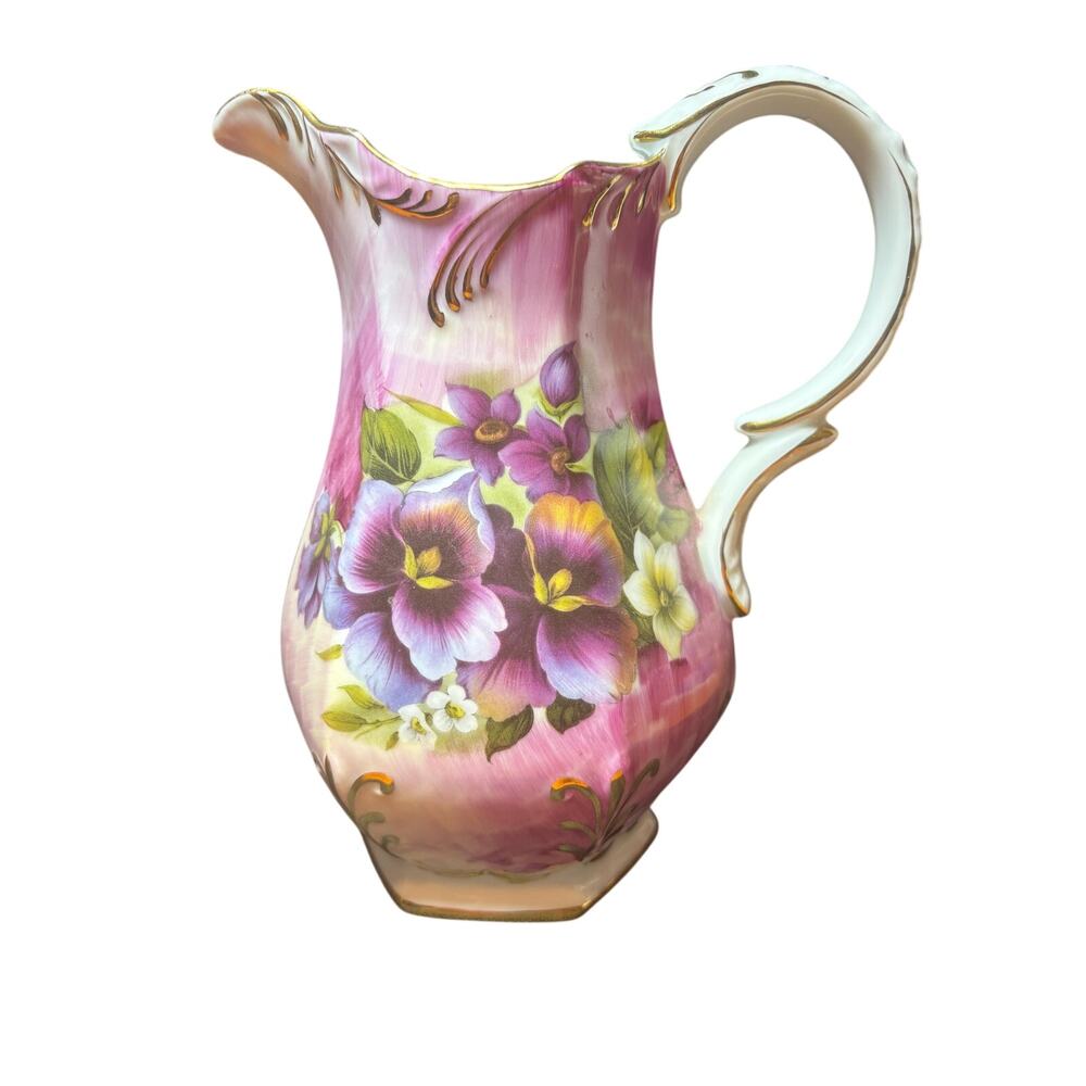Antique Limoges China Vase and Hand‎ Painted